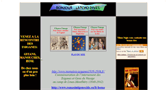 Desktop Screenshot of cultures-tsiganes.org